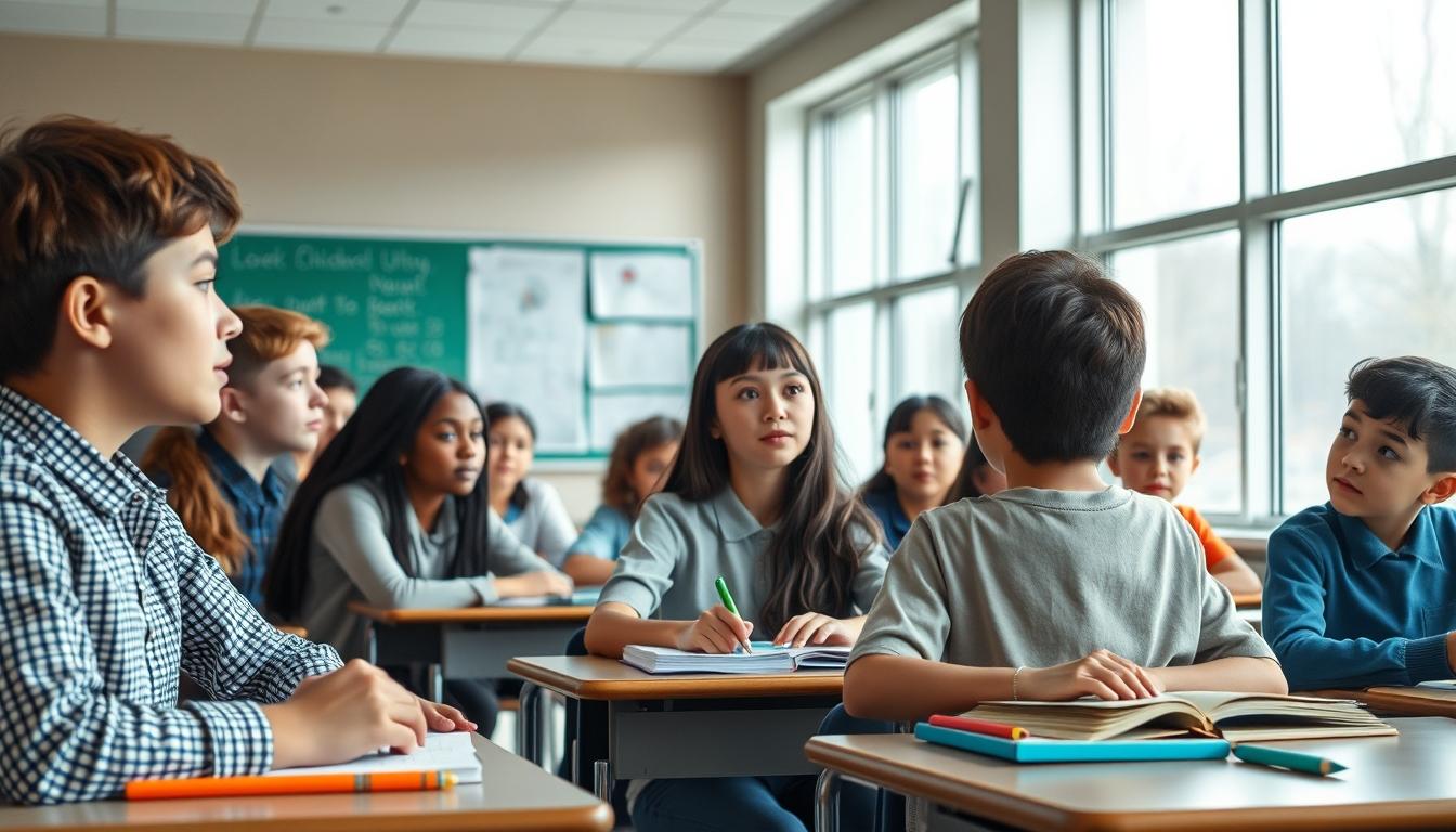 Structured study materials and learning resources on a desk