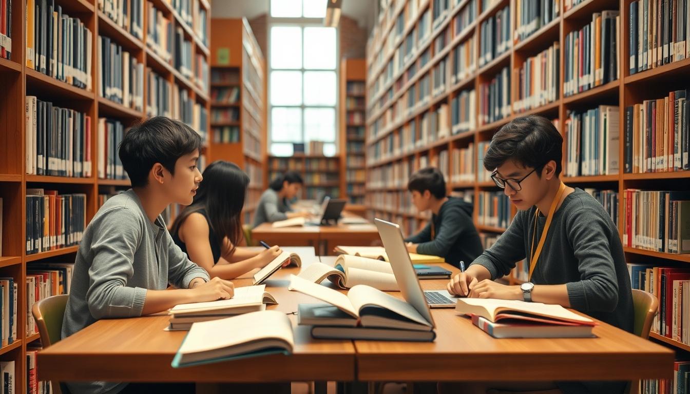 Structured study notes and an academic planner